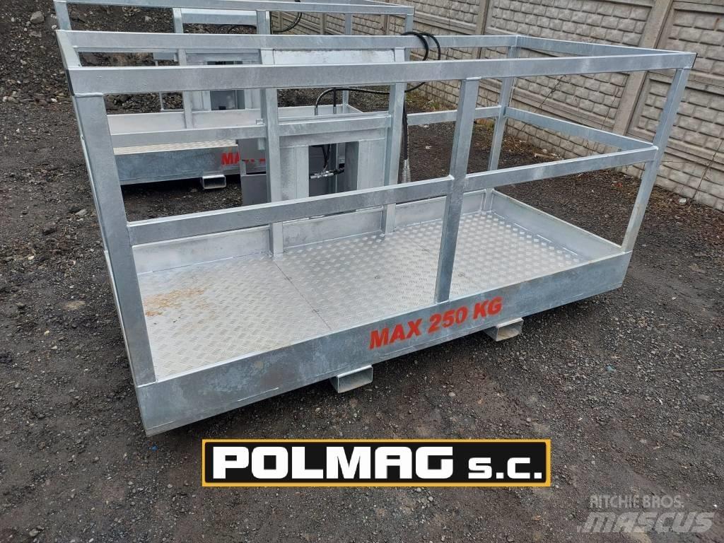 Manitou kosz Kiti naudoti statybos komponentai