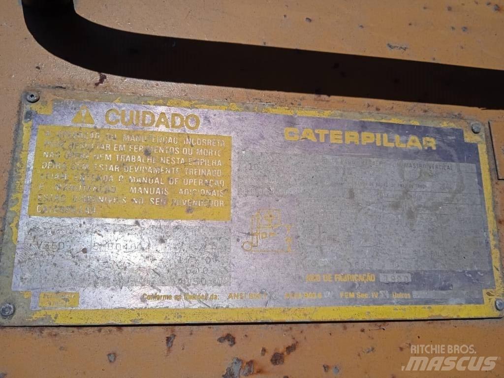 CAT V35D LPG (dujiniai) krautuvai