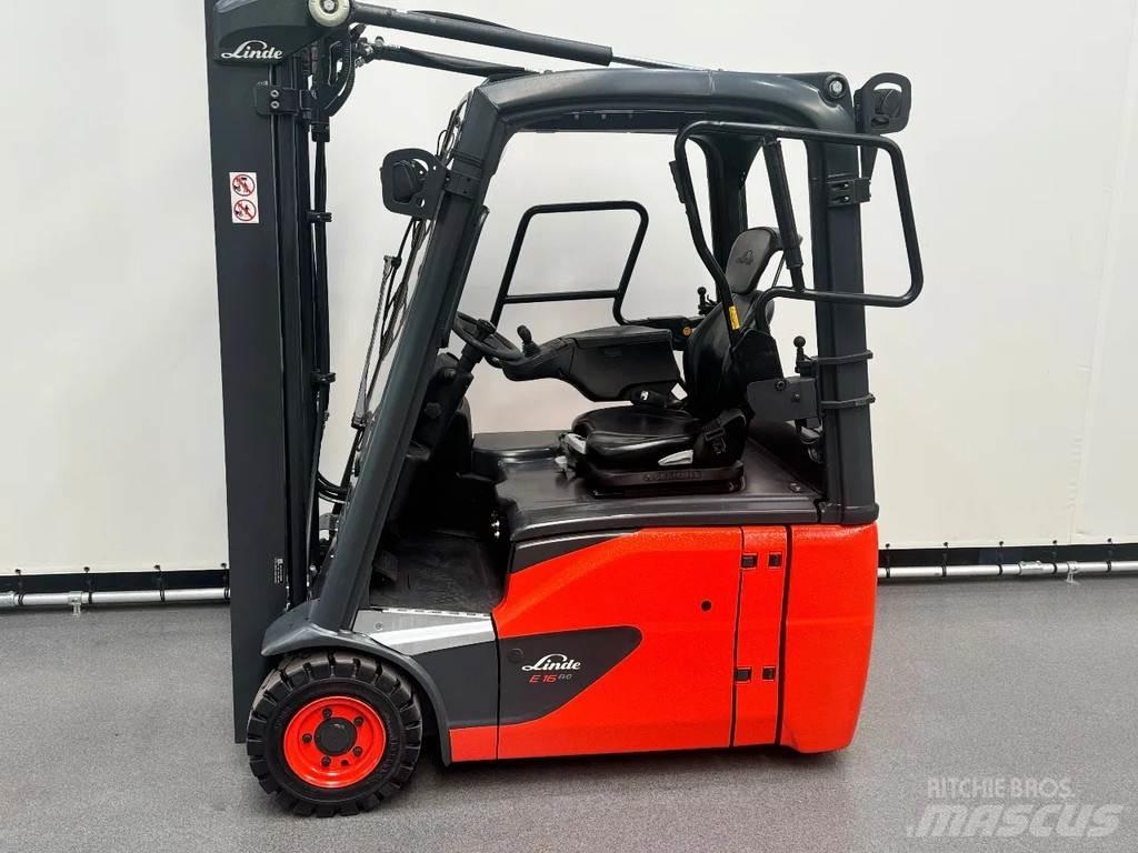 Linde 386 E 16-02 Elektriniai šakiniai krautuvai