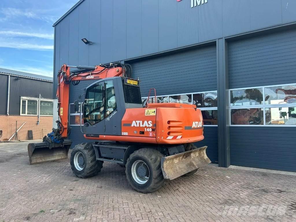 Atlas 140W Ratiniai ekskavatoriai