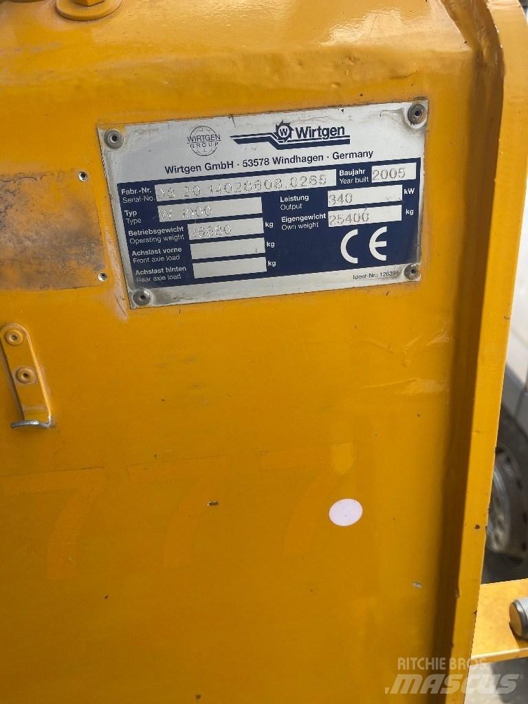 Wirtgen W 1900 Asfalto šalto frezavimo technika