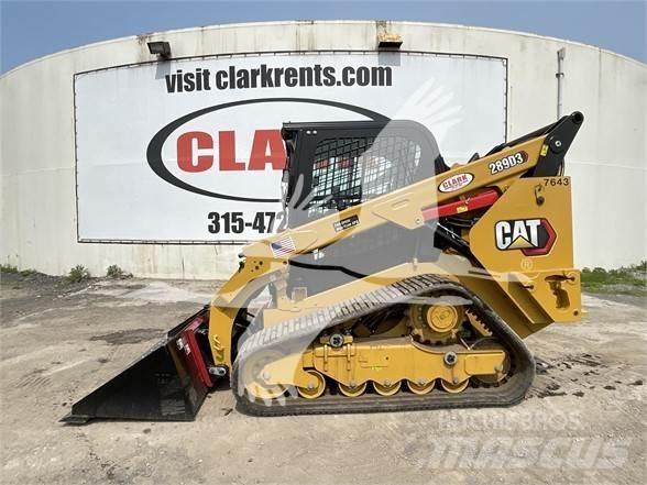 CAT 289D3 Krautuvai su šoniniu pasukimu