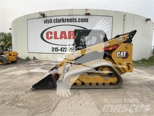 CAT 289D3 Krautuvai su šoniniu pasukimu