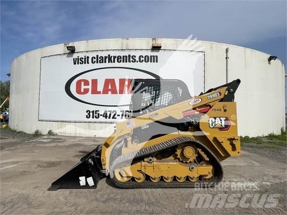 CAT 289D3 Krautuvai su šoniniu pasukimu
