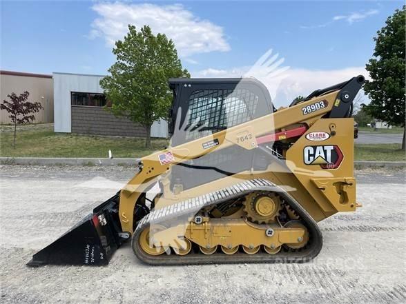 CAT 289D3 Krautuvai su šoniniu pasukimu