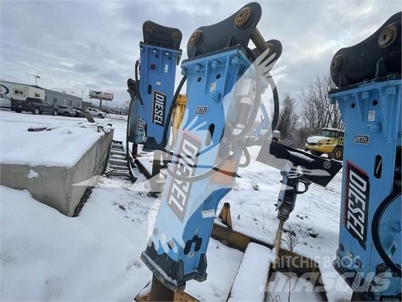  DIESEL DE120 Hidrauliniai kūjai / Trupintuvai