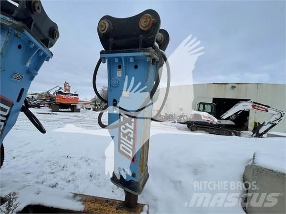  DIESEL DE120 Hidrauliniai kūjai / Trupintuvai