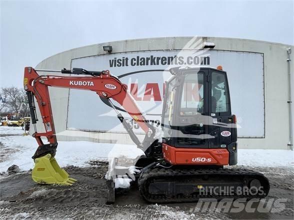 Kubota U55-5 Mini ekskavatoriai < 7 t