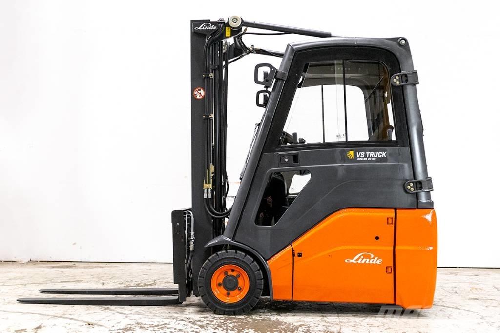 Linde E 16 Elektriniai šakiniai krautuvai