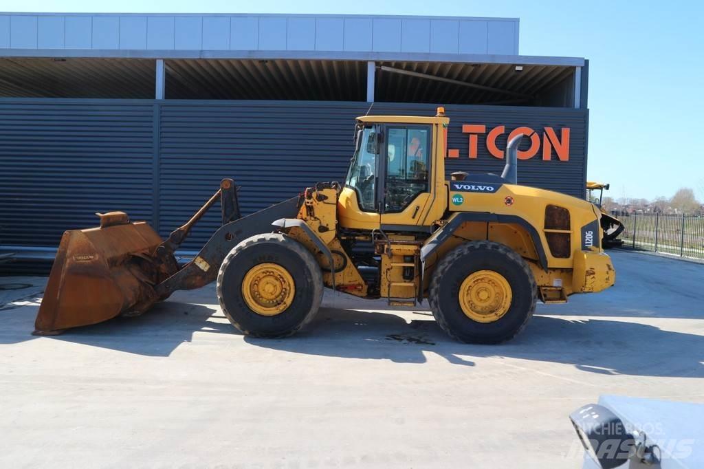 Volvo L120G Naudoti ratiniai krautuvai