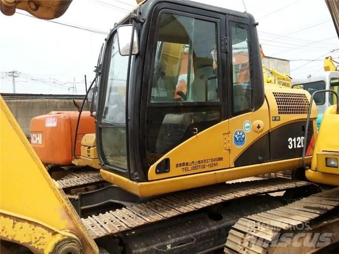 CAT 312 D Vikšriniai ekskavatoriai