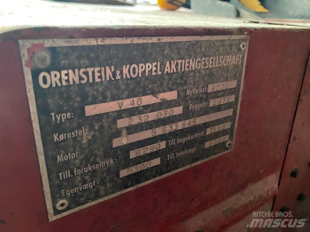 O&K V 40 Dyzeliniai krautuvai