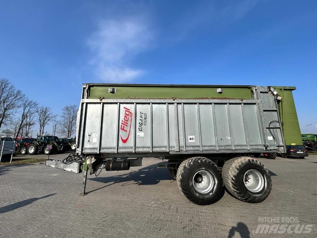 Fliegl ASW 268 Savivartės priekabos
