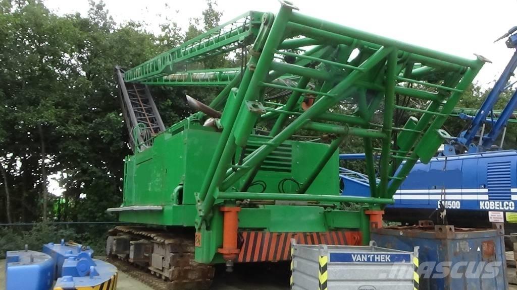 Hitachi KH 180-3 GLS Polių kalimo technika