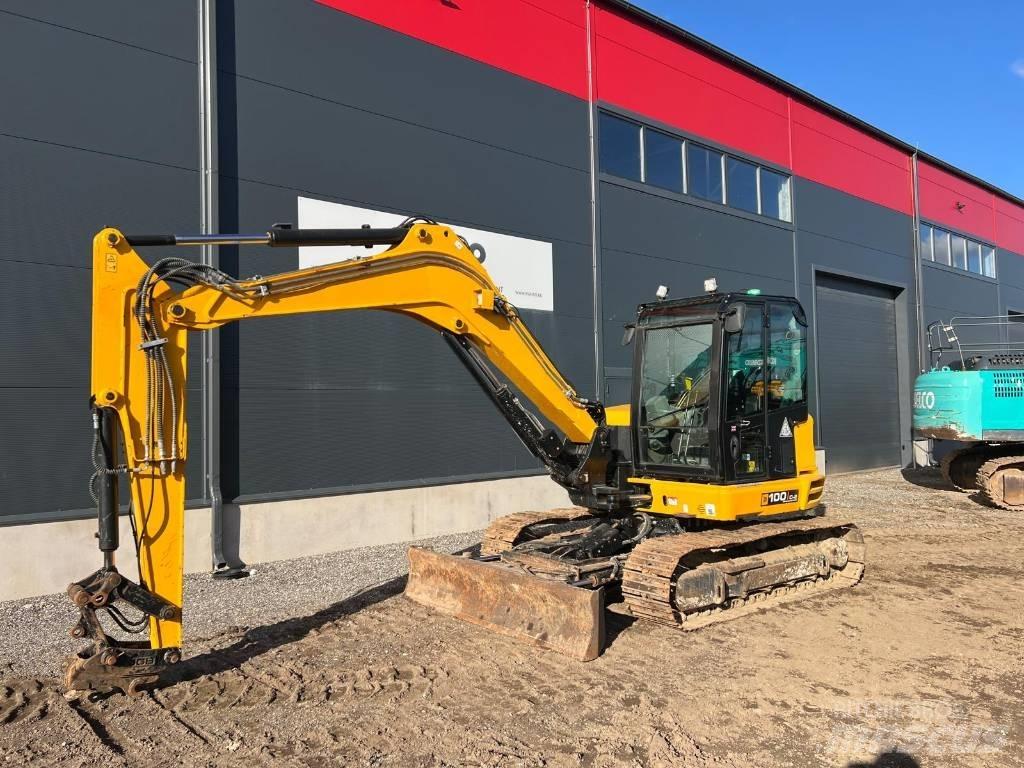 JCB 100C-2 Vidutinės galios ekskavatoriai 7-12 t