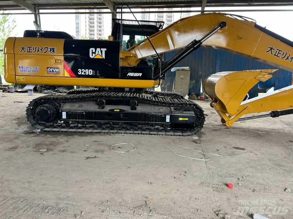 CAT 329 D Vikšriniai ekskavatoriai