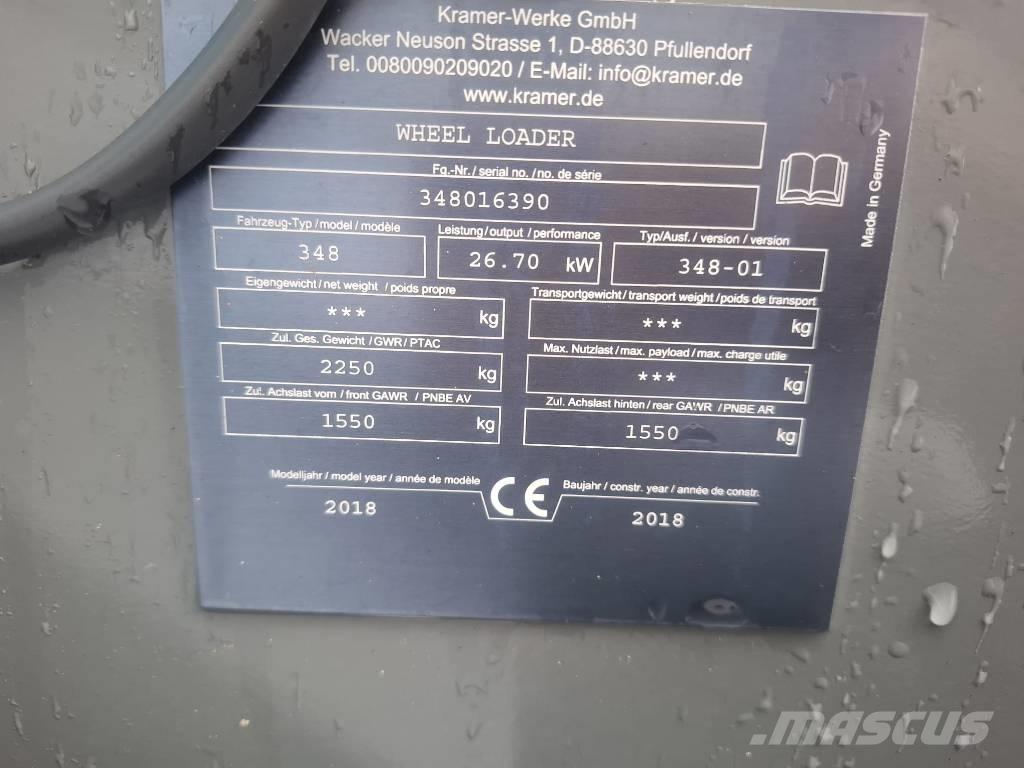 Kramer 5035 Naudoti ratiniai krautuvai