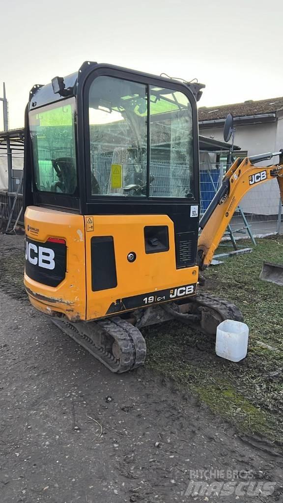 JCB 19 C-1 Mini ekskavatoriai < 7 t