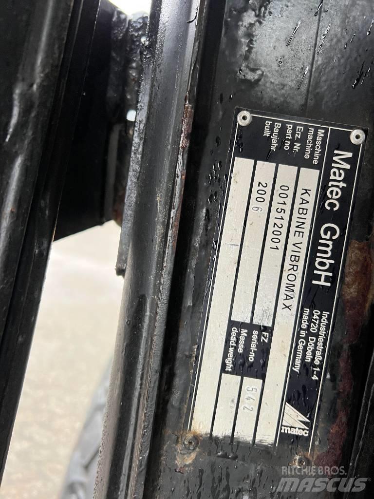 JCB Vibromax VM 75 Vieno būgno volai