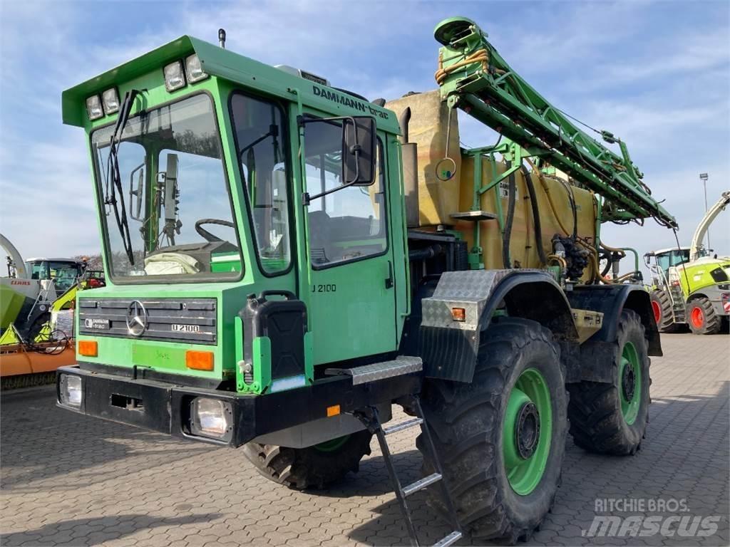 Dammann DT 2100 Prikabinami purkštuvai