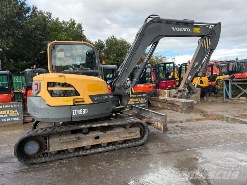 Volvo ECR 88 D Vidutinės galios ekskavatoriai 7-12 t