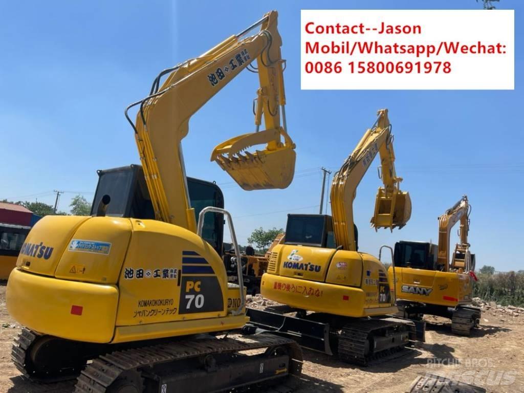 Komatsu PC 70-8 Vikšriniai ekskavatoriai