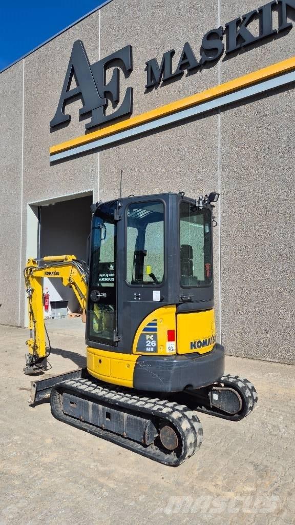 Komatsu PC 26 MR-3 Mini ekskavatoriai < 7 t