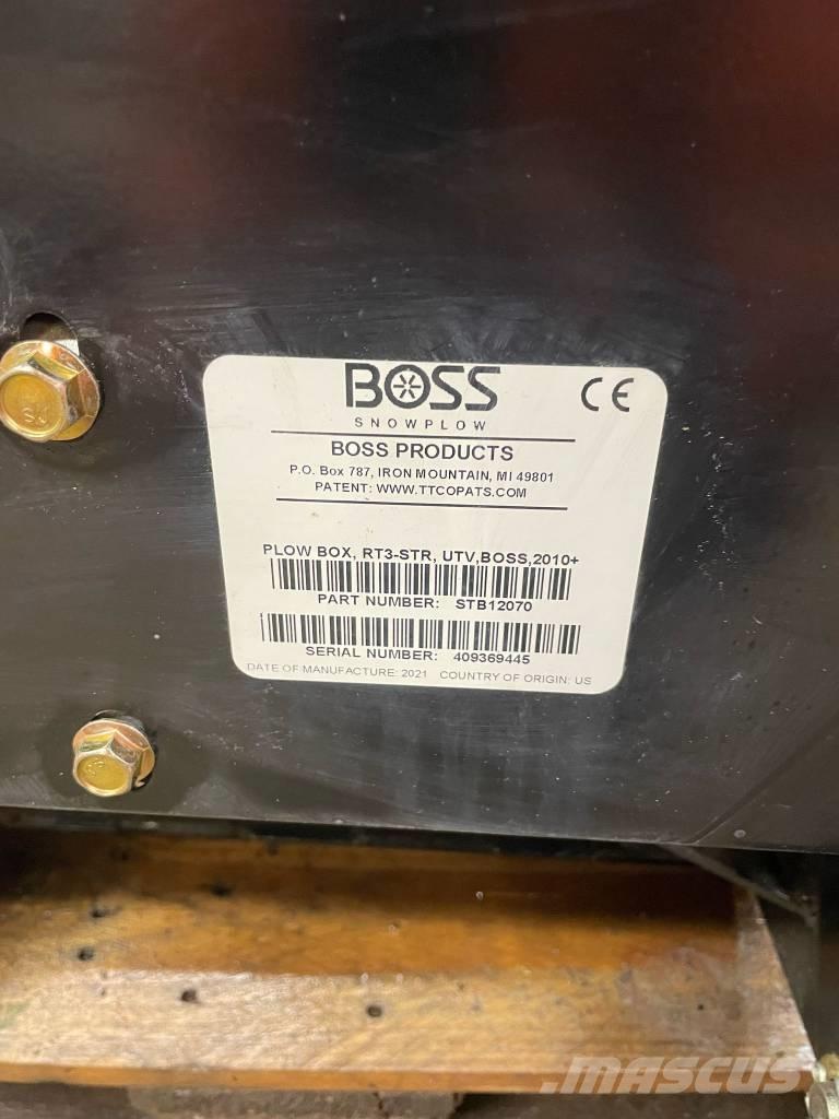 Boss SK-R 6' Box Plow Sniego peiliai ir valytuvai