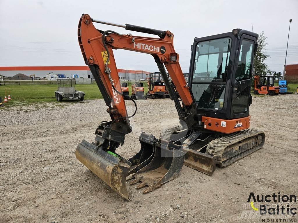 Hitachi ZX 26 U-6 Mini ekskavatoriai < 7 t