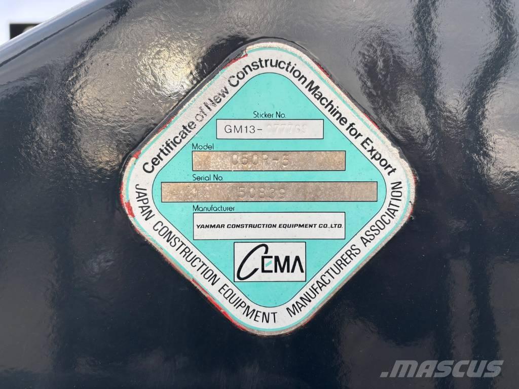 Yanmar C 50 R-5 Vikšrinė savivartė technika