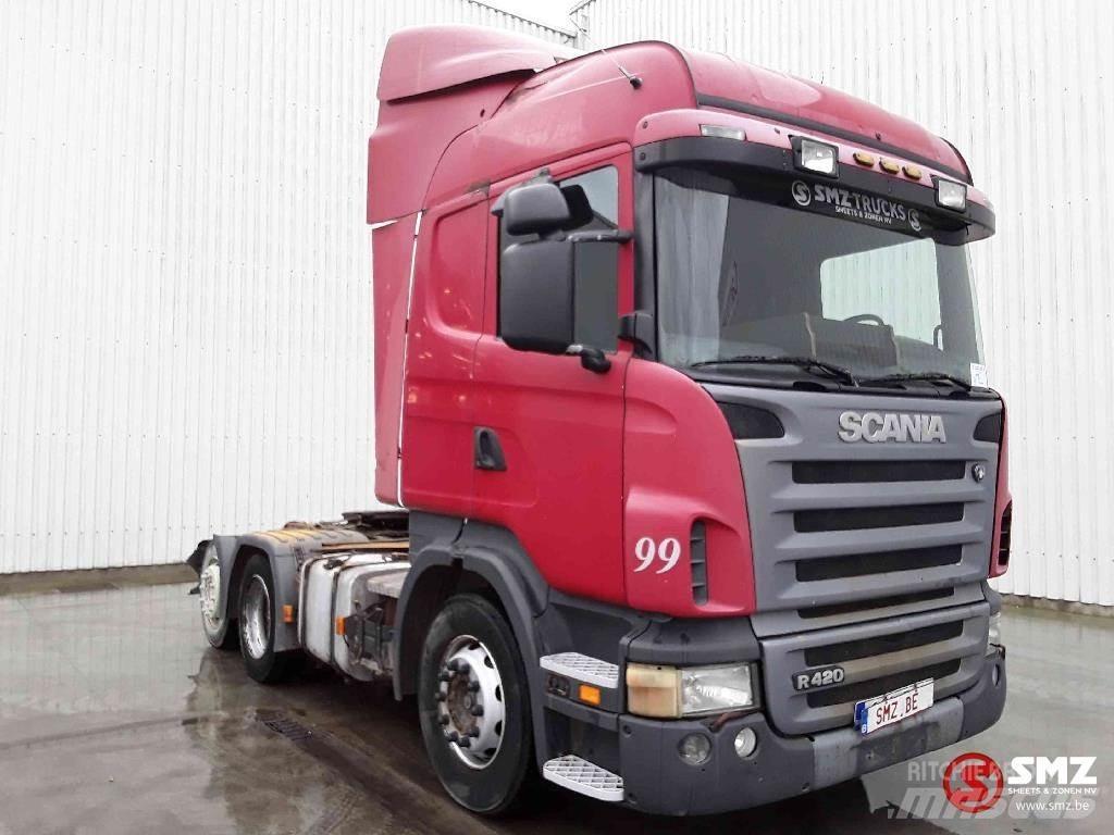Scania R 420 6x2 Naudoti vilkikai