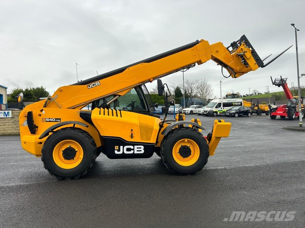 JCB 540-140 Sway / AC Teleskopiniai krautuvai