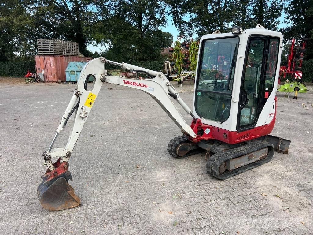 Takeuchi TB 216 Mini ekskavatoriai < 7 t