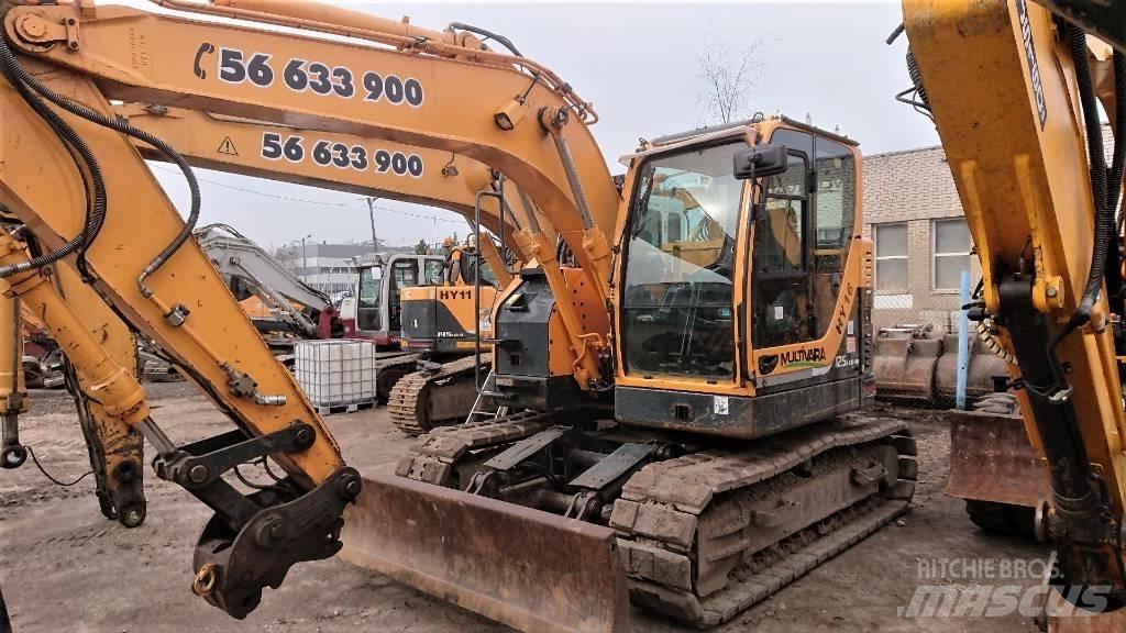 Hyundai R125 Vikšriniai ekskavatoriai
