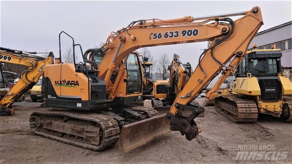 Hyundai R125 Vikšriniai ekskavatoriai