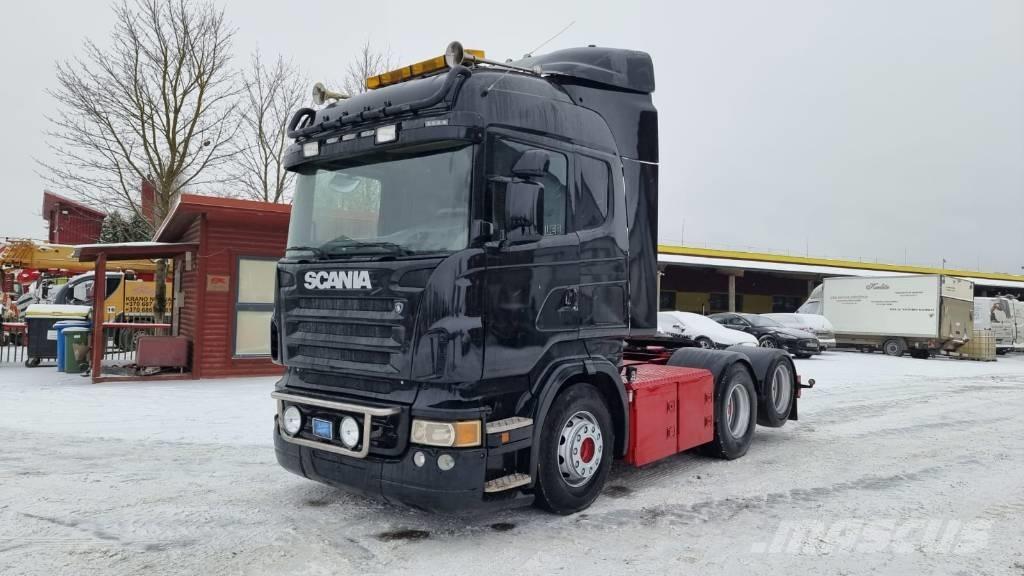 Scania R 580 V8 Naudoti vilkikai