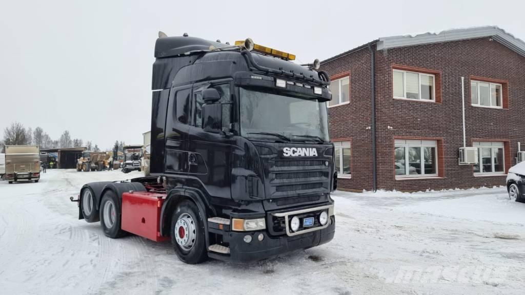 Scania R 580 V8 Naudoti vilkikai