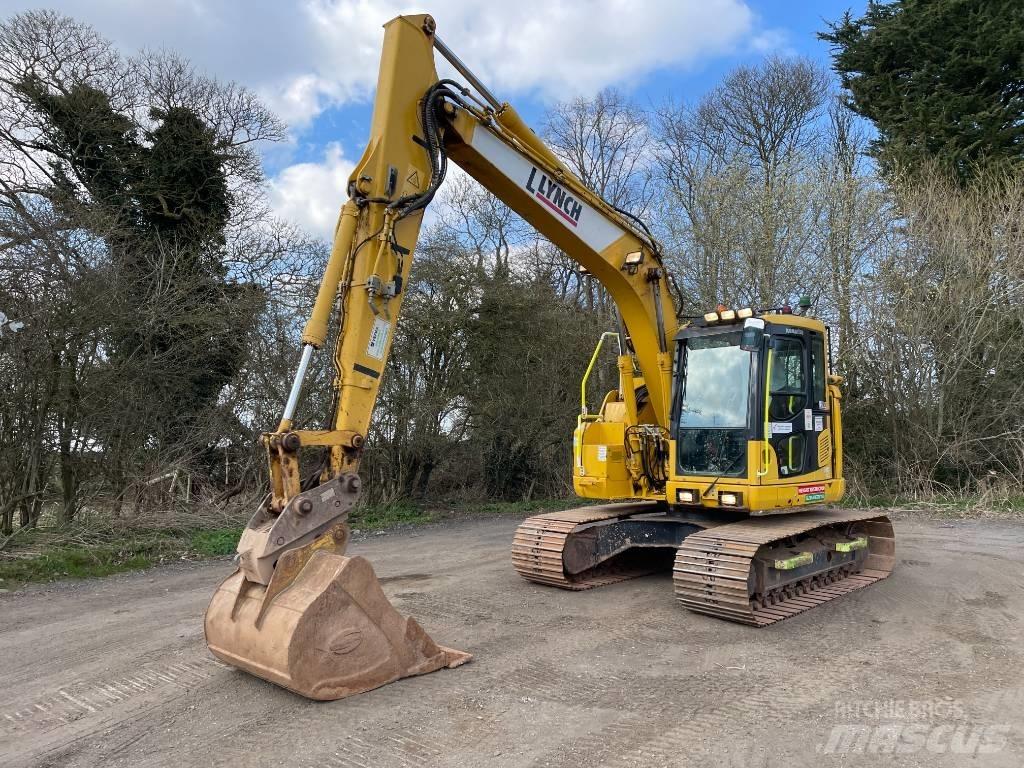 Komatsu PC 138 Vikšriniai ekskavatoriai