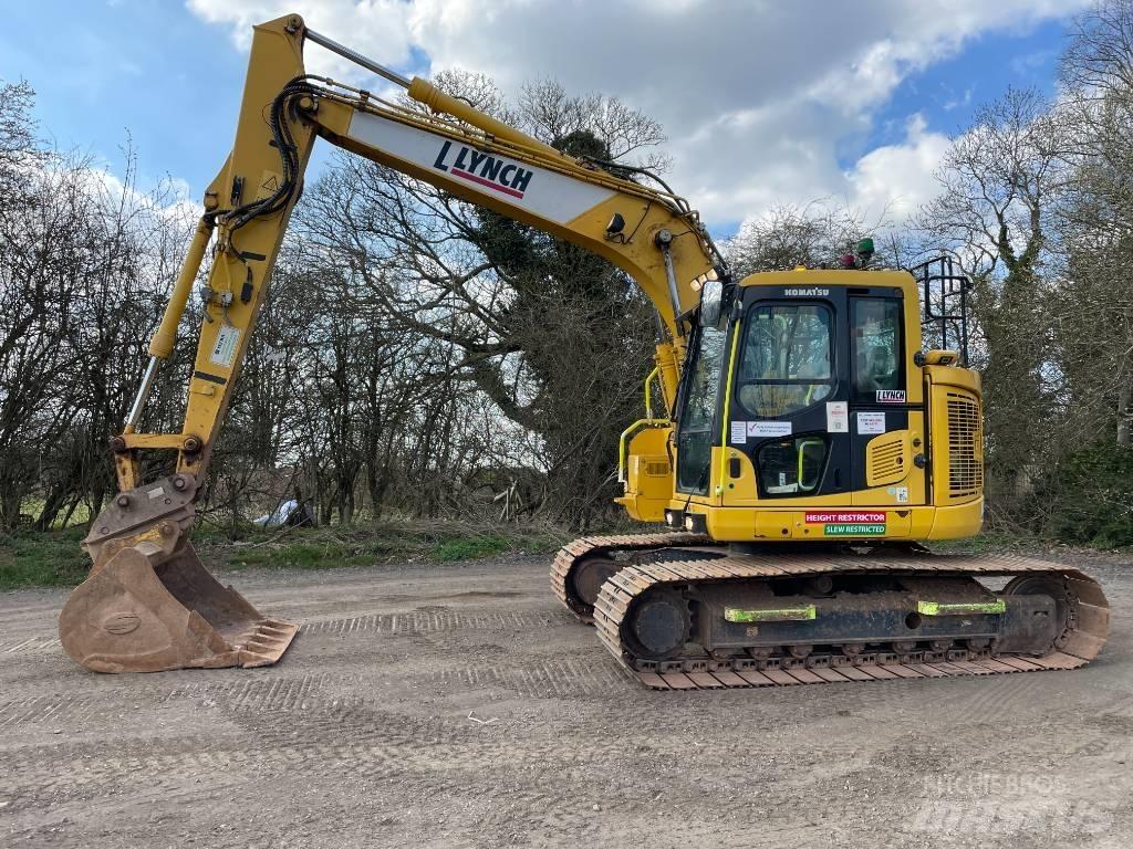 Komatsu PC 138 Vikšriniai ekskavatoriai