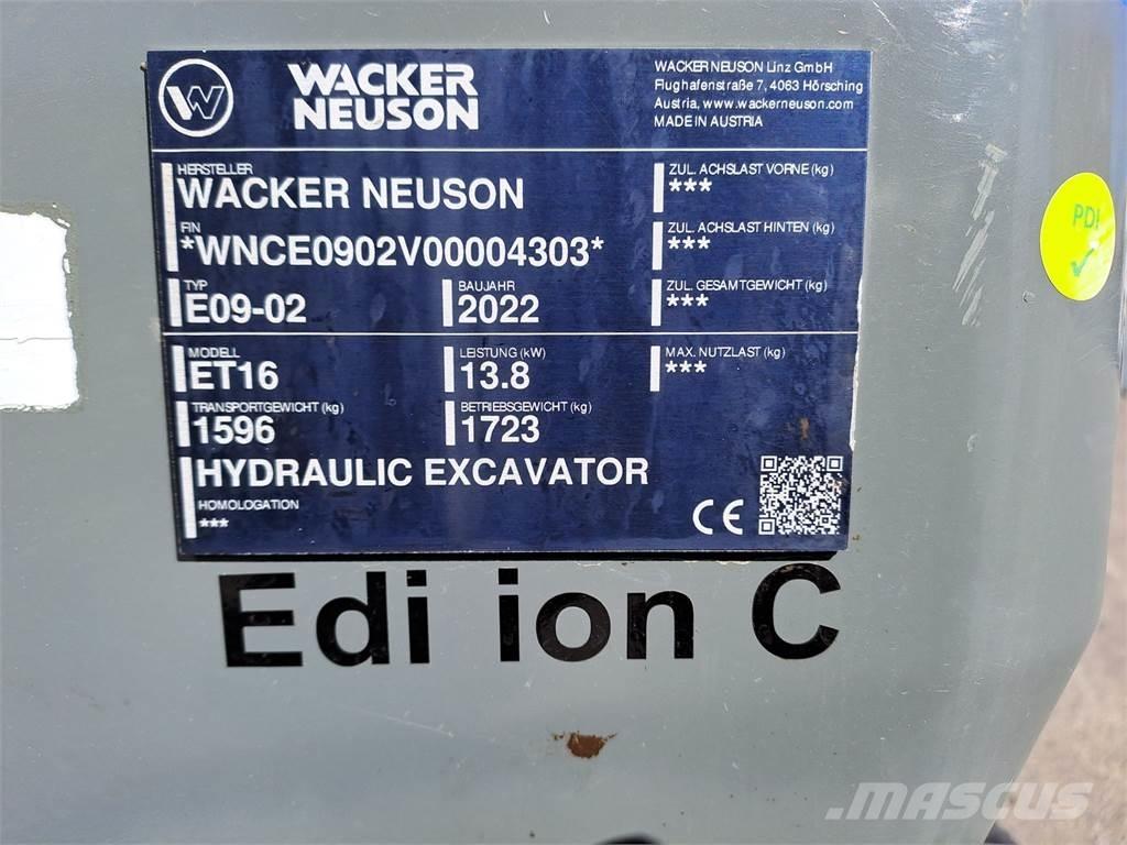 Wacker Neuson ET16 Vikšriniai ekskavatoriai