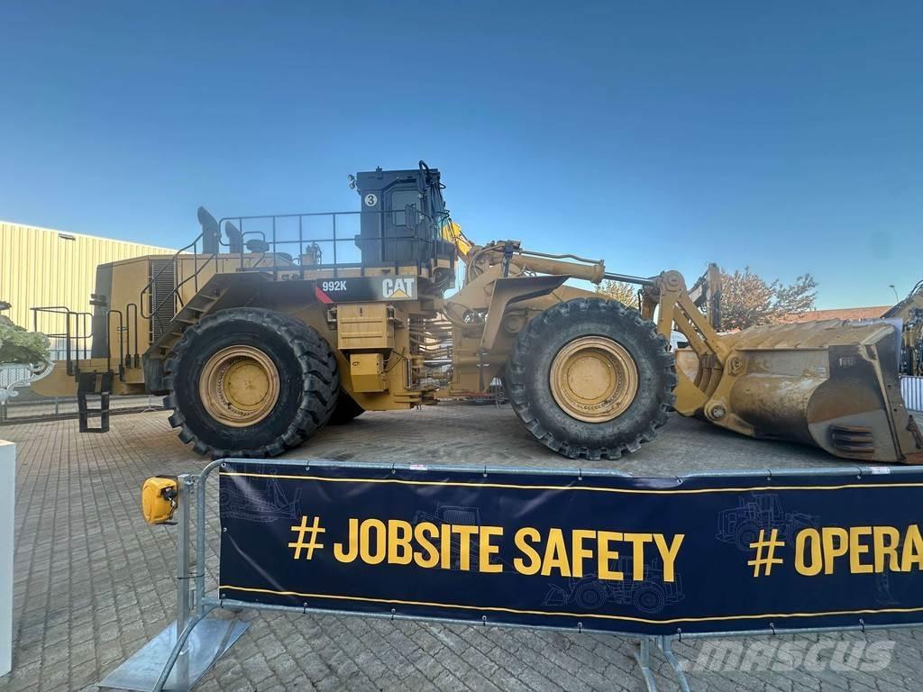 CAT 992K Naudoti ratiniai krautuvai