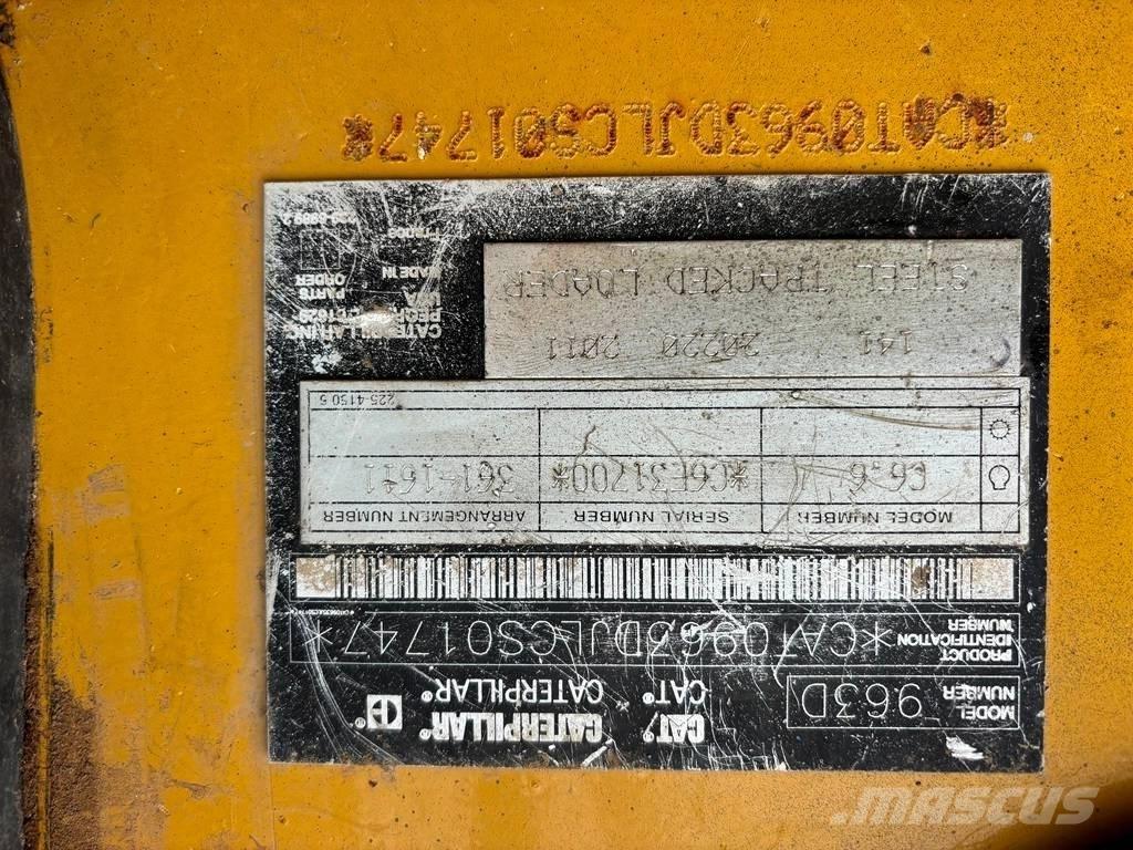 CAT 963 D Vikšriniai krautuvai