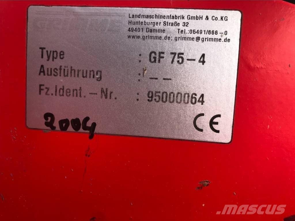 Grimme GF 75-4 Vagotuvai