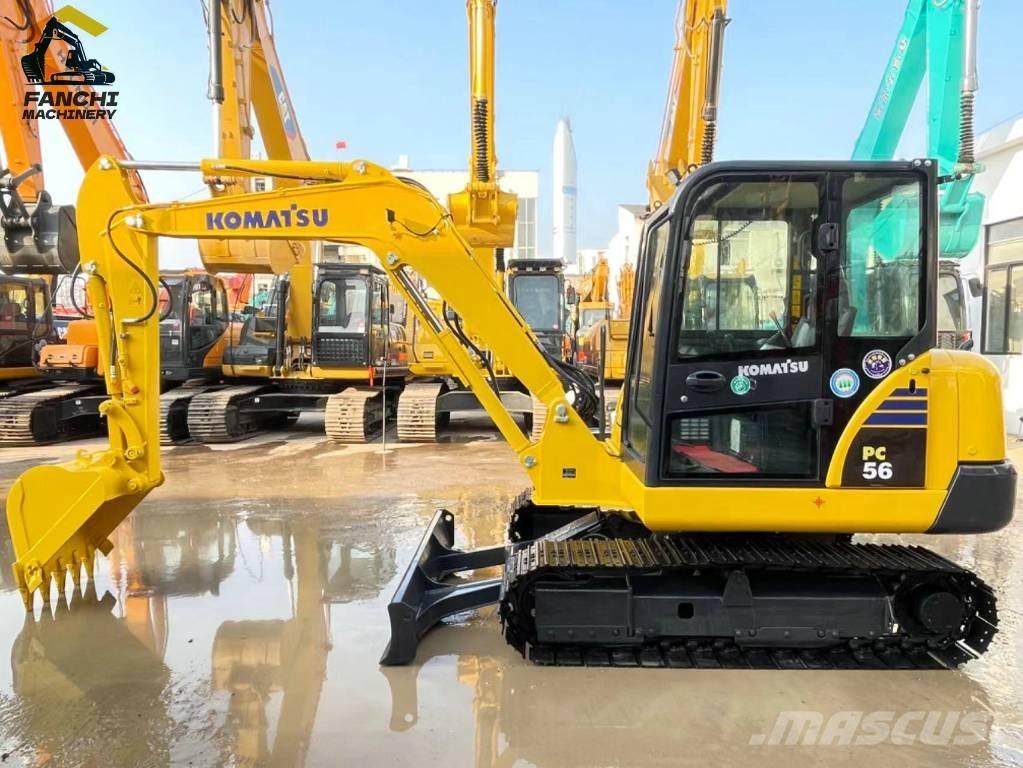 Komatsu Pc56 Mini ekskavatoriai < 7 t