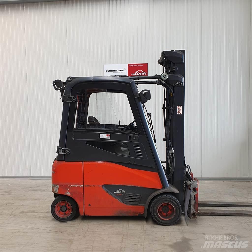 Linde E20PH Elektriniai šakiniai krautuvai
