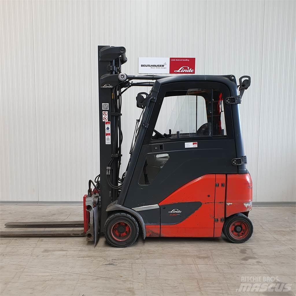 Linde E20PH Elektriniai šakiniai krautuvai