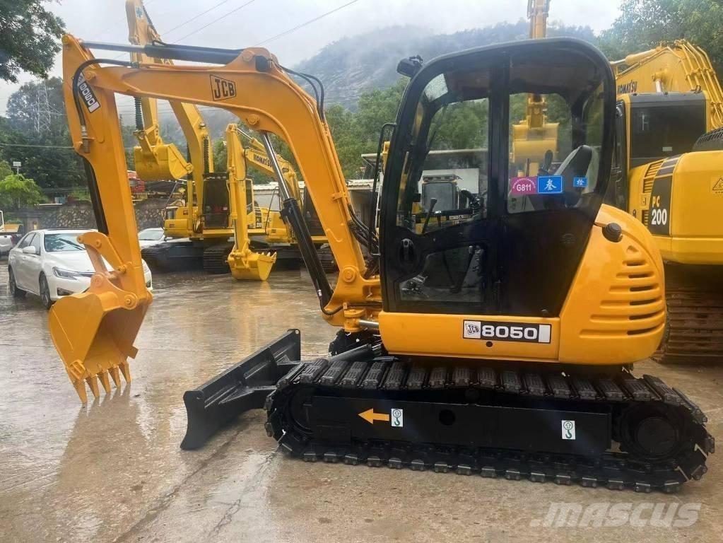 JCB 8050 Vikšriniai ekskavatoriai