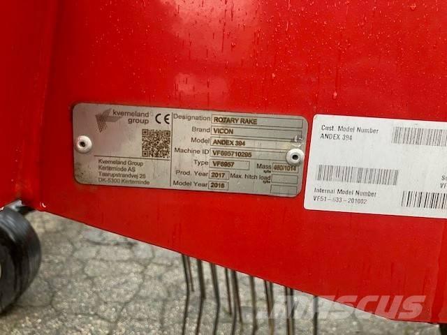 Vicon Andex 394 Pradalges formuojantys padargai