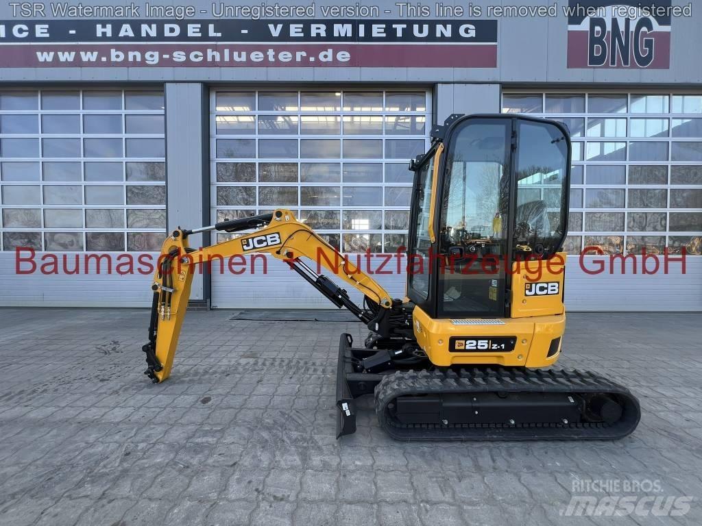 JCB 25Z -werkneu- Mini ekskavatoriai < 7 t