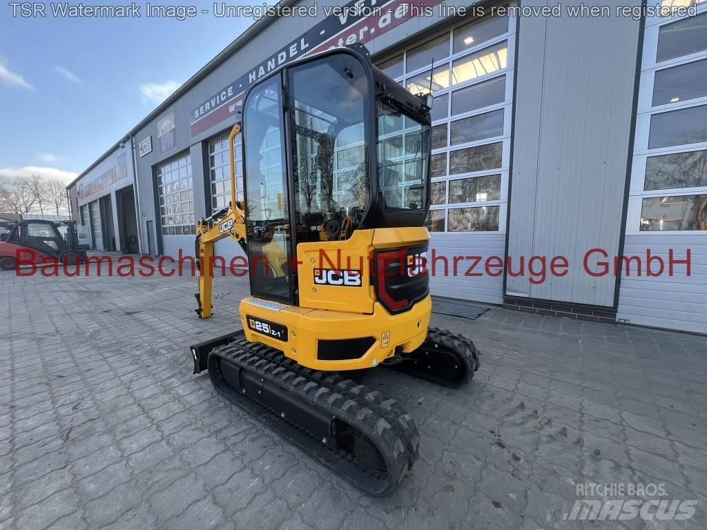 JCB 25Z -werkneu- Mini ekskavatoriai < 7 t
